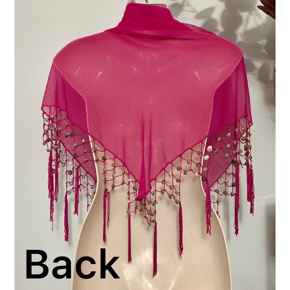 Pink shawl - Picture 5 of 5